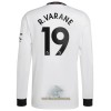 Officiële Voetbalshirt Manchester United R. Varane 19 Uit 2022-23 Lange Mouw - Heren